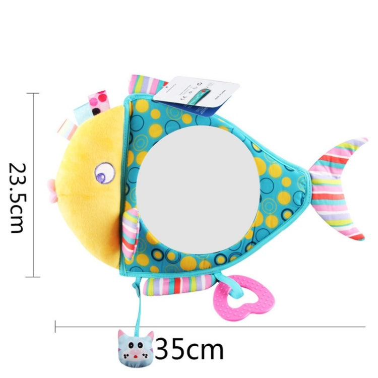 Baby Car Seat Reverse Car Rearview Mirror Pendant Plush Toy
