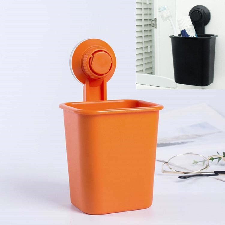 Suction Wall Toothpaste Toothbrush Holder Bathroom Shelf