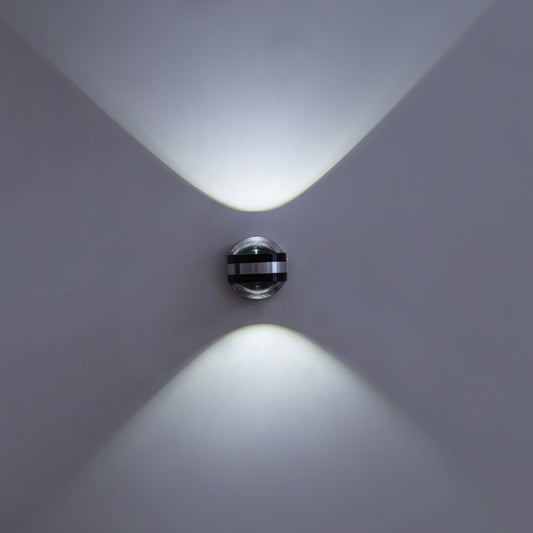 Up Down Wall Lamp LED Modern Indoor Hotel Decoration Light Living Room Bedroom Bedside TV Background Lamps, cold white, warm white