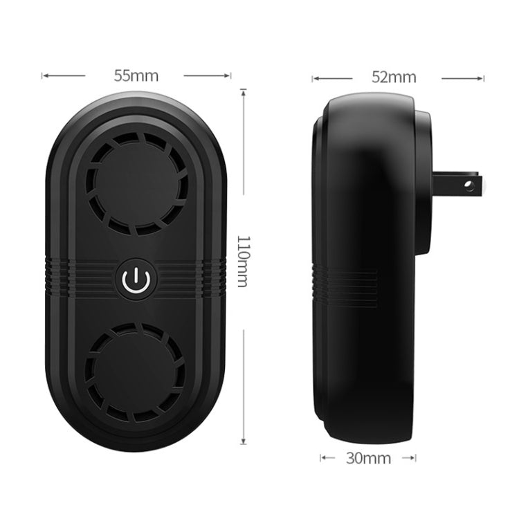 BG307 Ultrasonic Mole Repellent Mosquito Repellent Household Indoor Double Horn Electronic Insect Repellent