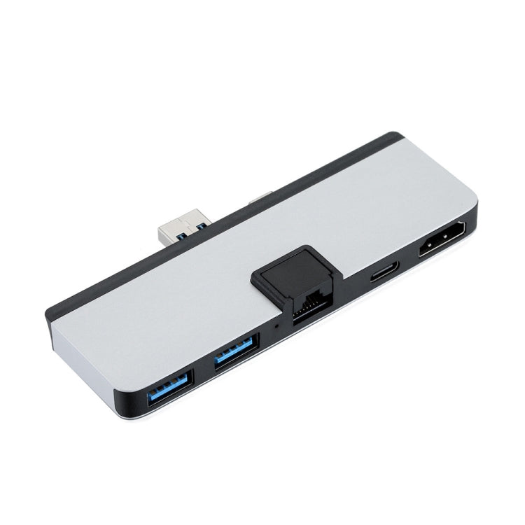 Cabledeconn T0409 Multifunctional USB 3.0 HUB Docking Station Network Cable Interface Converter