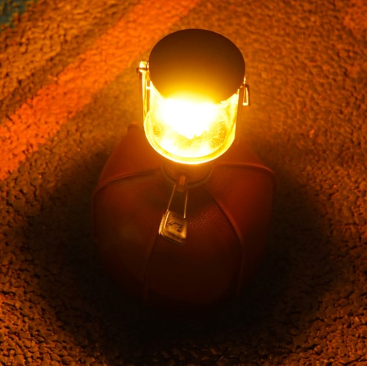 Outdoor Camping Flat Gas Tank Leather Case Camping Steam Lamp Fuel Tank PU Protective Cover