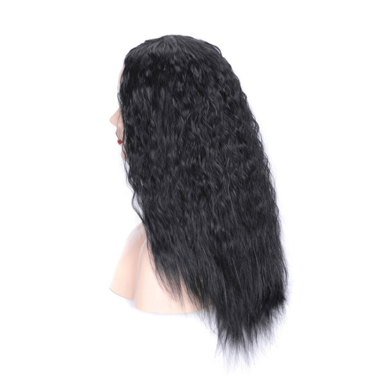 Matte Realistic Corn Perm Long Curly Hair Woolen Volume Wig Headgear