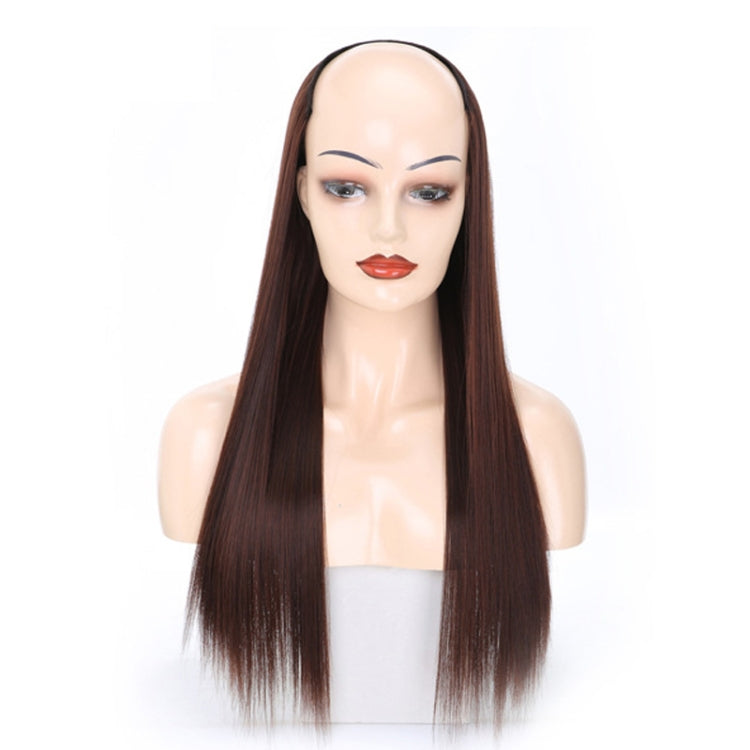Wig Half Headgear Long Straight Hair U-Shaped Wig Headgear
