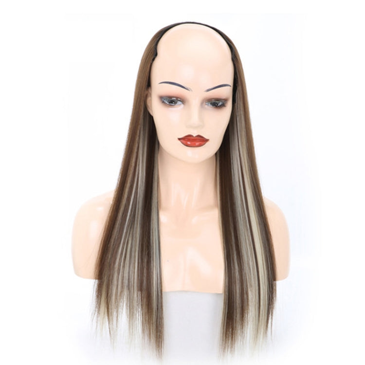 Wig Half Headgear Long Straight Hair U-Shaped Wig Headgear