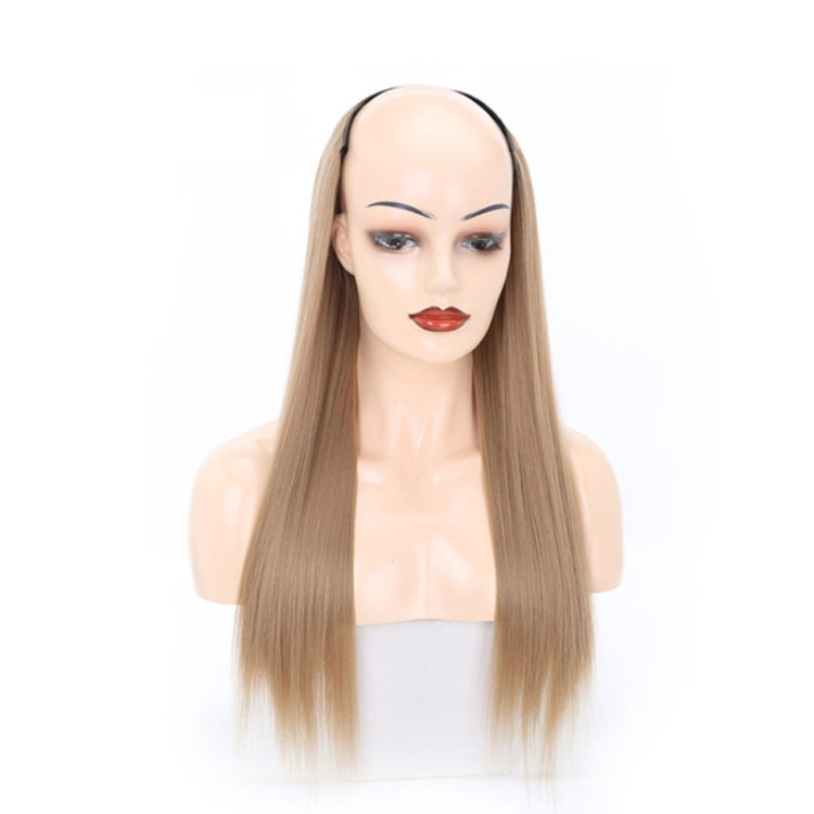 Wig Half Headgear Long Straight Hair U-Shaped Wig Headgear