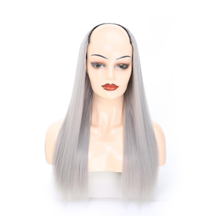 Wig Half Headgear Long Straight Hair U-Shaped Wig Headgear