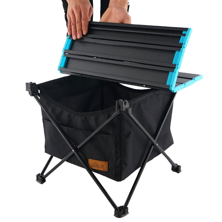 CLS Outdoor Folding Picnic Table Storage Hanging Bag Portable Invisible Pocket Storage Hanging Pocket,Style: