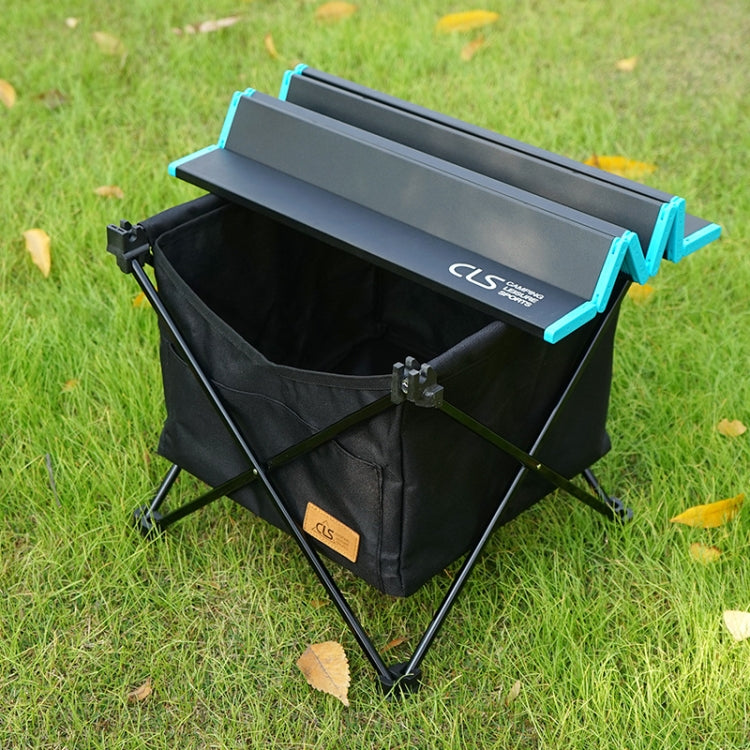 CLS Outdoor Folding Picnic Table Storage Hanging Bag Portable Invisible Pocket Storage Hanging Pocket,Style: