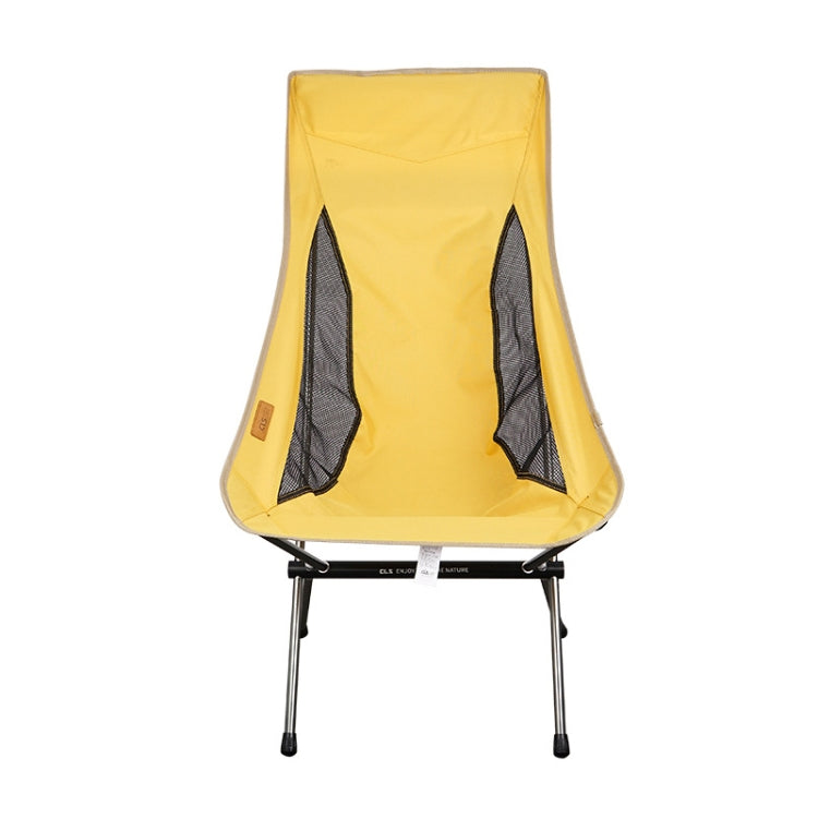 CLS Outdoor Folding Chair Heightening Portable Camping Fishing Chair