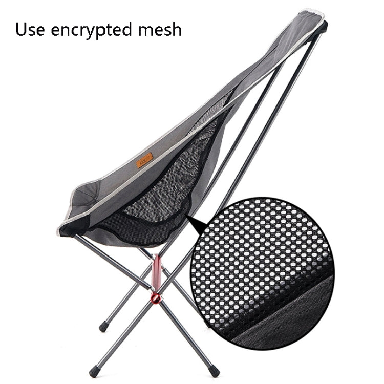 CLS Outdoor Folding Chair Heightening Portable Camping Fishing Chair