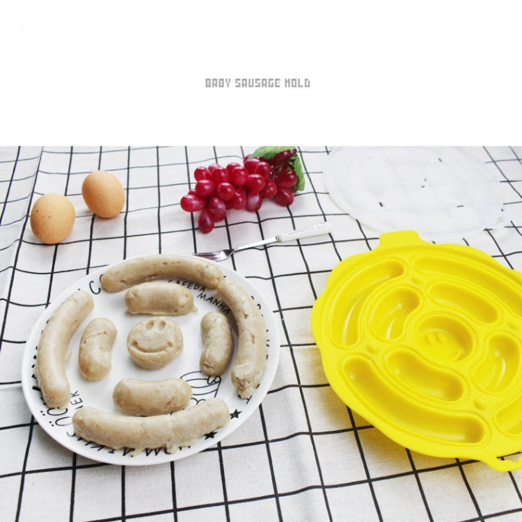 Food Grade Silicone Round Sausage Mold Baking Mold Homemade DIY Hot Dog Mold, Random Color Delivery