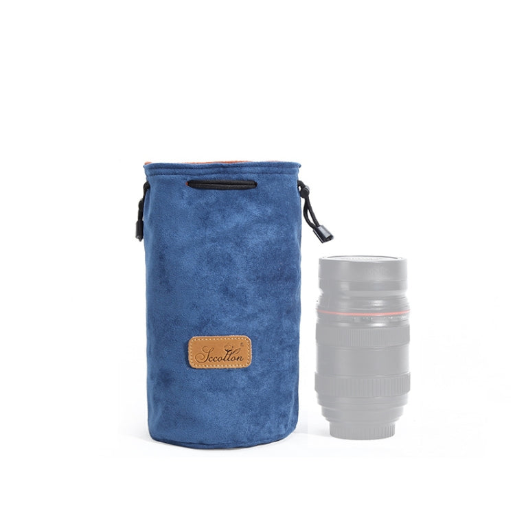 S.C.COTTON Liner Shockproof Digital Protection Portable SLR Lens Bag Micro Single Camera Bag, Square Khaki L, Square Blue L, Square Gray L, Square Brown L, Square Black L, Square Khaki M, Square Blue M, Square Gray M, Square Brown M, Square Black M    ...