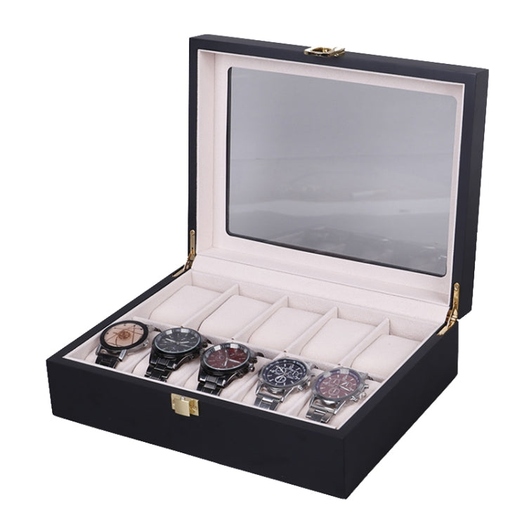 Wooden Baking Paint Watch Box Jewelry Storage Display Box