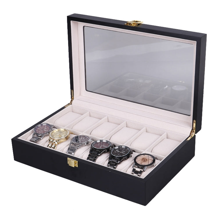 Wooden Baking Paint Watch Box Jewelry Storage Display Box