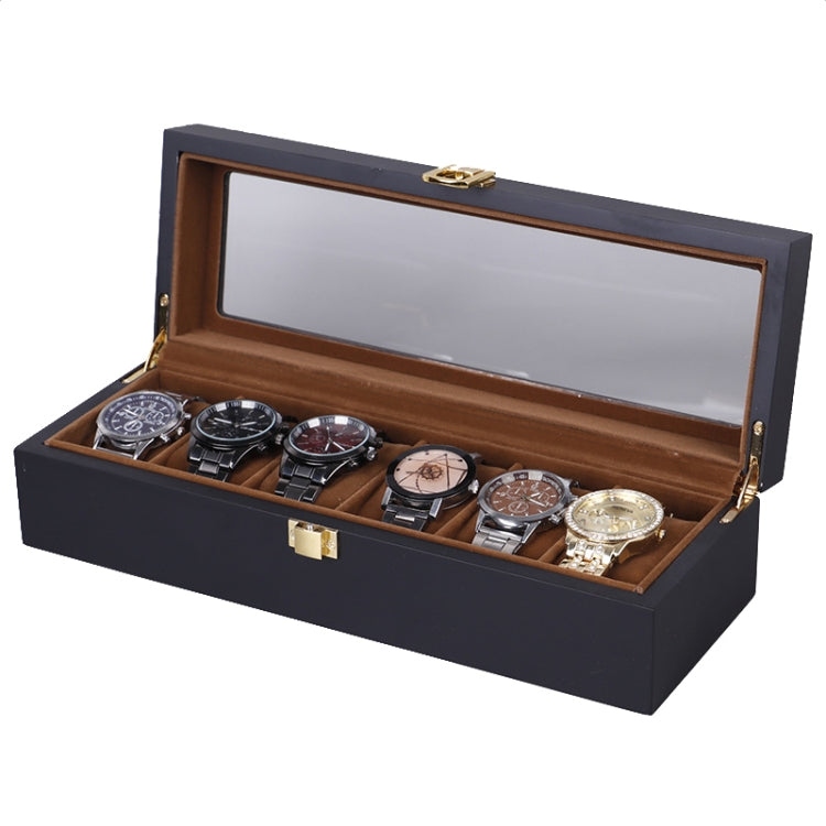 Wooden Baking Paint Watch Box Jewelry Storage Display Box