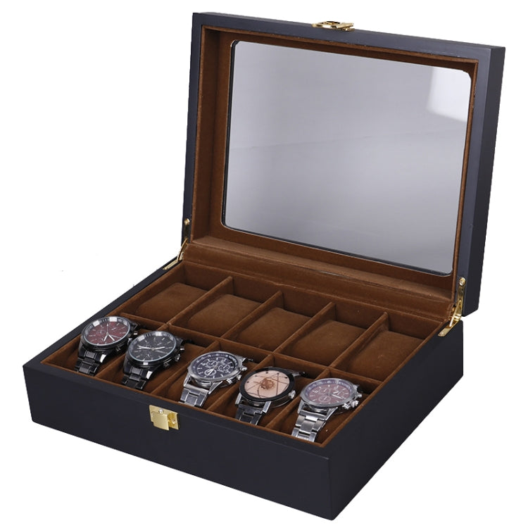 Wooden Baking Paint Watch Box Jewelry Storage Display Box