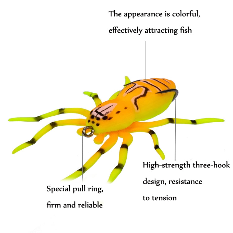 Outdoor Fishing Bionic Bait For All-Water Web Spider Bait