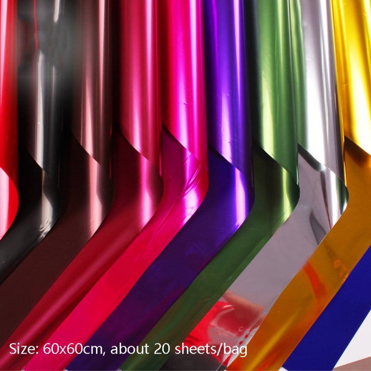 Matte Platinum Paper Flower Wrapping Paper OPP Material Bouquet Wrapping Paper