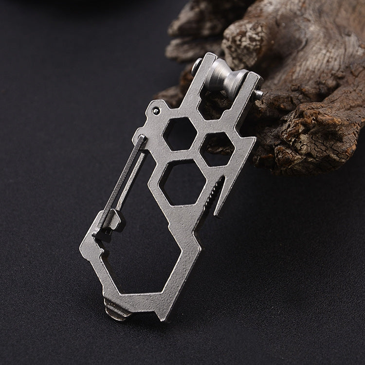 Professional Load-Bearing Multifunctional Carabiner Outdoor Survive Gadget