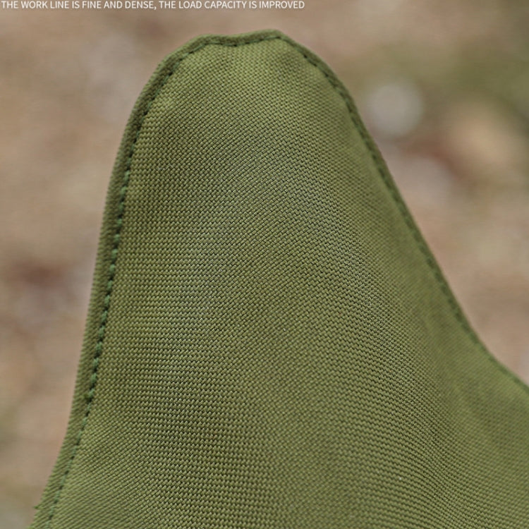 Outdoor Camping Waterproof Canvas Portable Triangle Stool Cloth