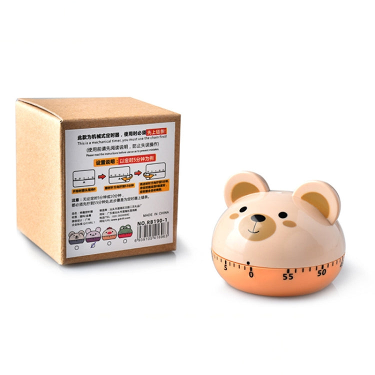 Kitchen Mechanical Timer Cartoon 60 Minutes Timer Baking Cooking Reminder