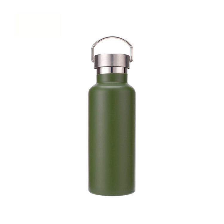 304 Vacuum Stainless Steel Vacuum Flask Double-Layer Large-Capacity Outdoor Water Bottle Mountaineering Sports Bottle