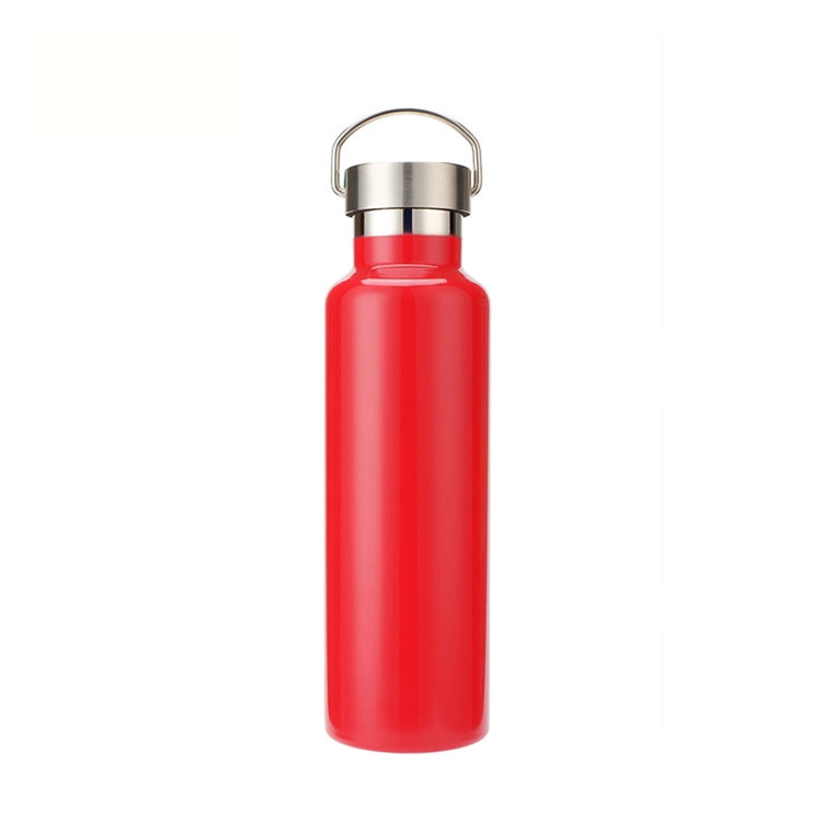 304 Vacuum Stainless Steel Vacuum Flask Double-Layer Large-Capacity Outdoor Water Bottle Mountaineering Sports Bottle