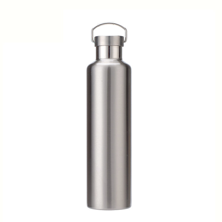 304 Vacuum Stainless Steel Vacuum Flask Double-Layer Large-Capacity Outdoor Water Bottle Mountaineering Sports Bottle