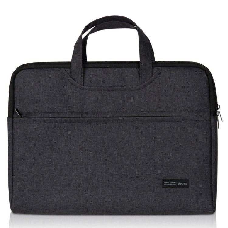 Deli 5590 Portable Briefcase Meeting Record Storage Bag Computer Bag