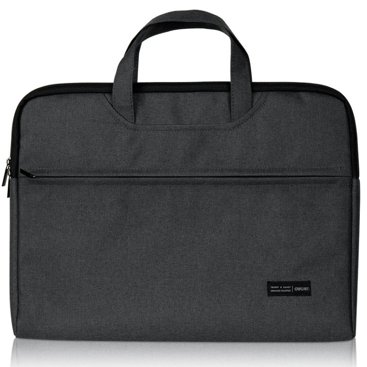 Deli 5590 Portable Briefcase Meeting Record Storage Bag Computer Bag