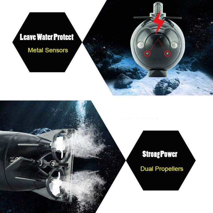 Children 2.4G Electric Six-Way Mini Submarine Model Boy Playing In Water Remote Control Boat Nuclear Submarine