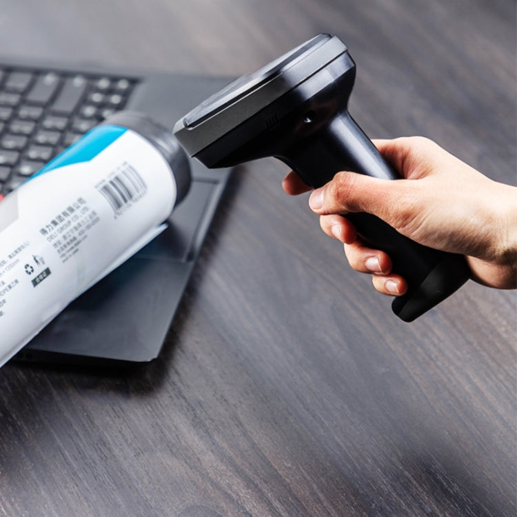 Deli 14952 Supermarket Cashier One-Dimensional QR Code Scanning Gun