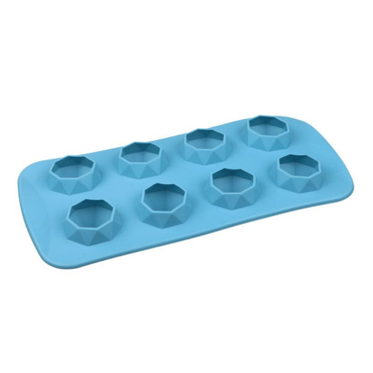2 PCS Creative Silicone Ice Tray Mold 8 Continuous Mould Home-Made DIY Ice Tray Box, Style: