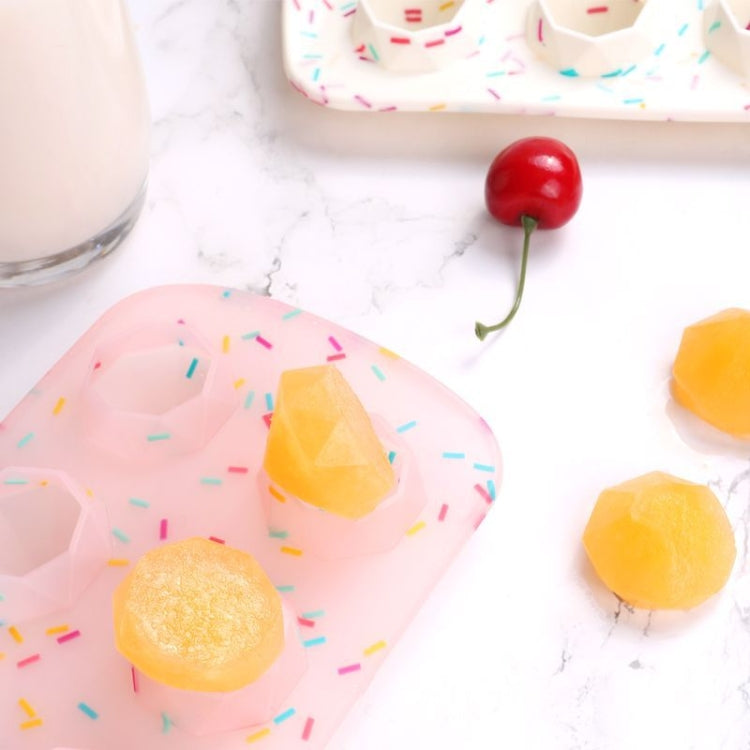 2 PCS Creative Silicone Ice Tray Mold 8 Continuous Mould Home-Made DIY Ice Tray Box, Style: