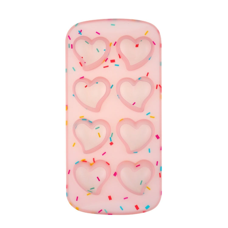 2 PCS Creative Silicone Ice Tray Mold 8 Continuous Mould Home-Made DIY Ice Tray Box, Style: