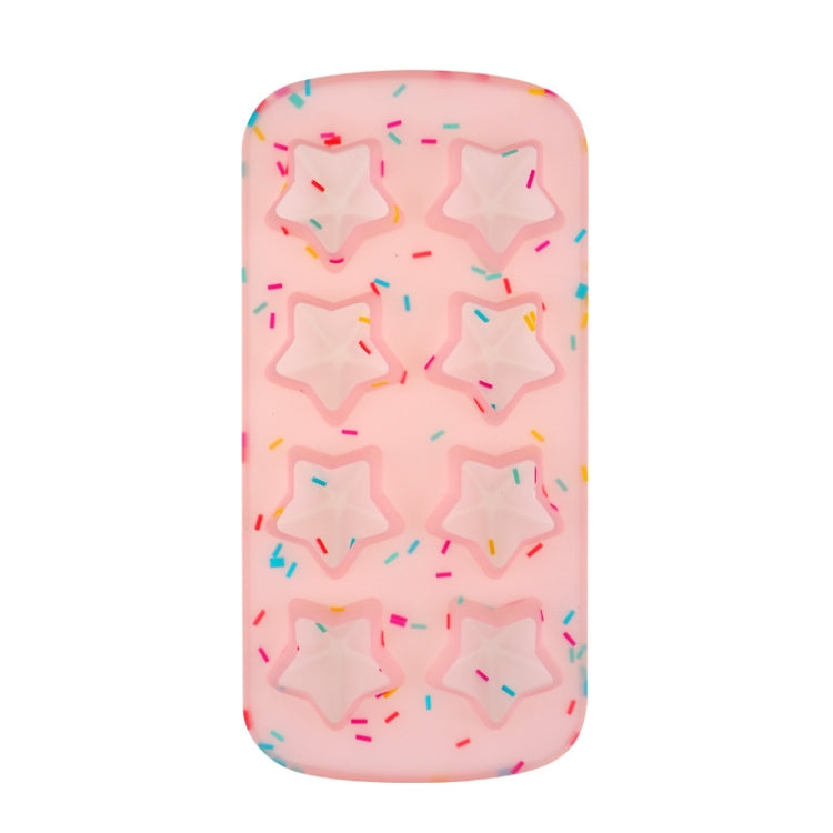 2 PCS Creative Silicone Ice Tray Mold 8 Continuous Mould Home-Made DIY Ice Tray Box, Style: