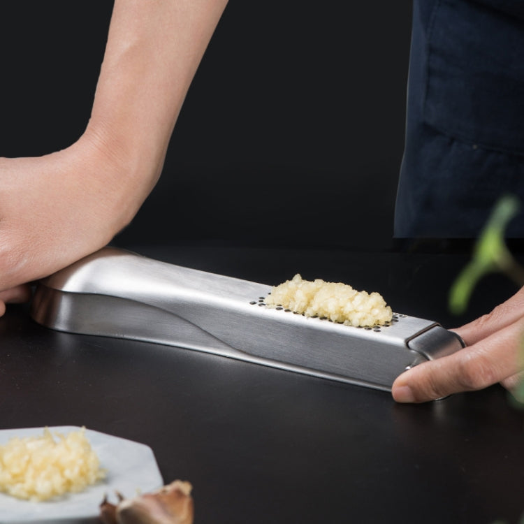 304 Stainless Steel Garlic Masher Ginger Garlic Manual Chopper