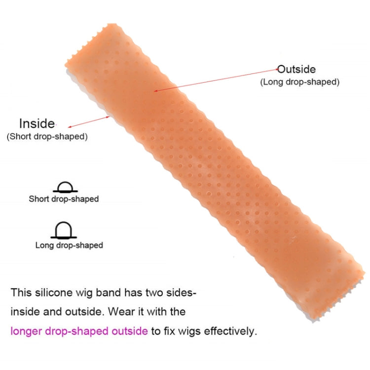 Wig Silicone Hair Band Lace Headgear Silicone Wig Hair Band