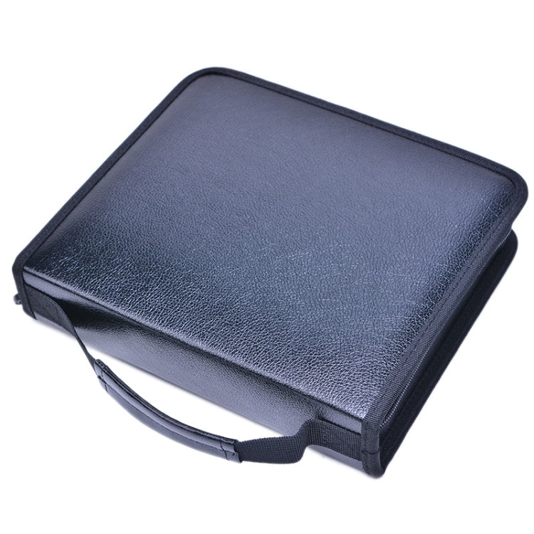 Solid Color Large Capacity 150 Hole Square PU Pencil Case