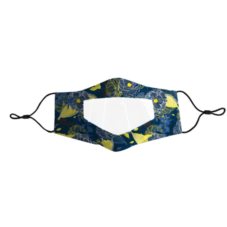 Anti-Fog Lip Language Face Shield For The Deaf And Mute Solid Color Printing Face Shield