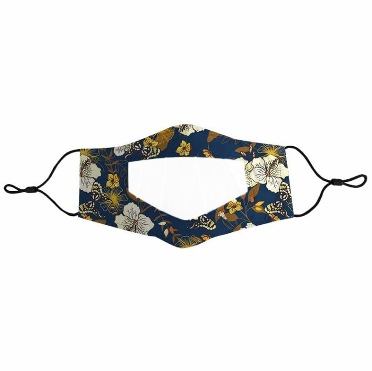 Anti-Fog Lip Language Face Shield For The Deaf And Mute Solid Color Printing Face Shield