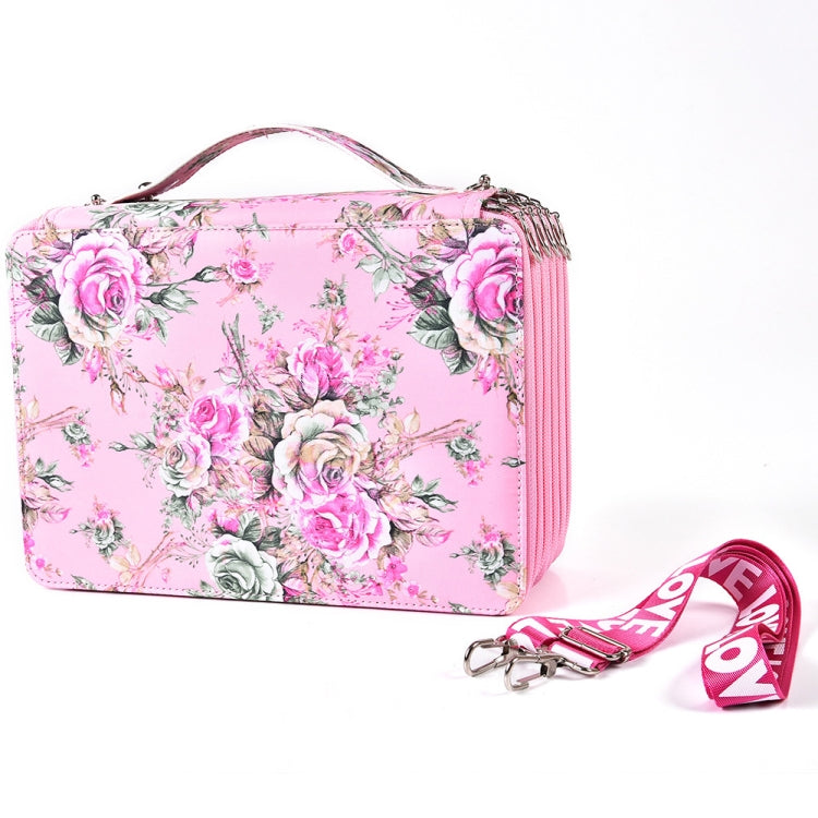 252 Holes Art Sketching Brush Colorful Lead Storage Large Capacity Portable Pencil Case