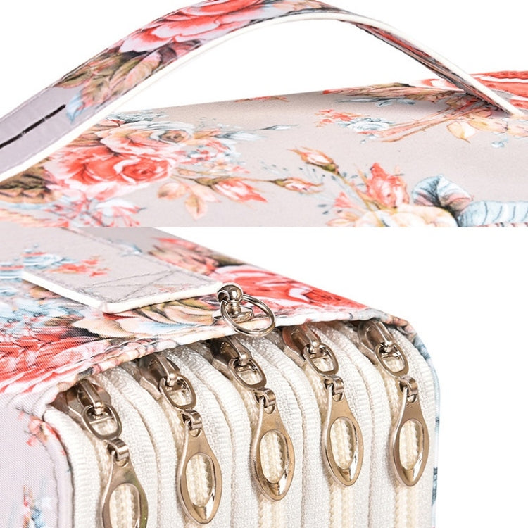 252 Holes Art Sketching Brush Colorful Lead Storage Large Capacity Portable Pencil Case