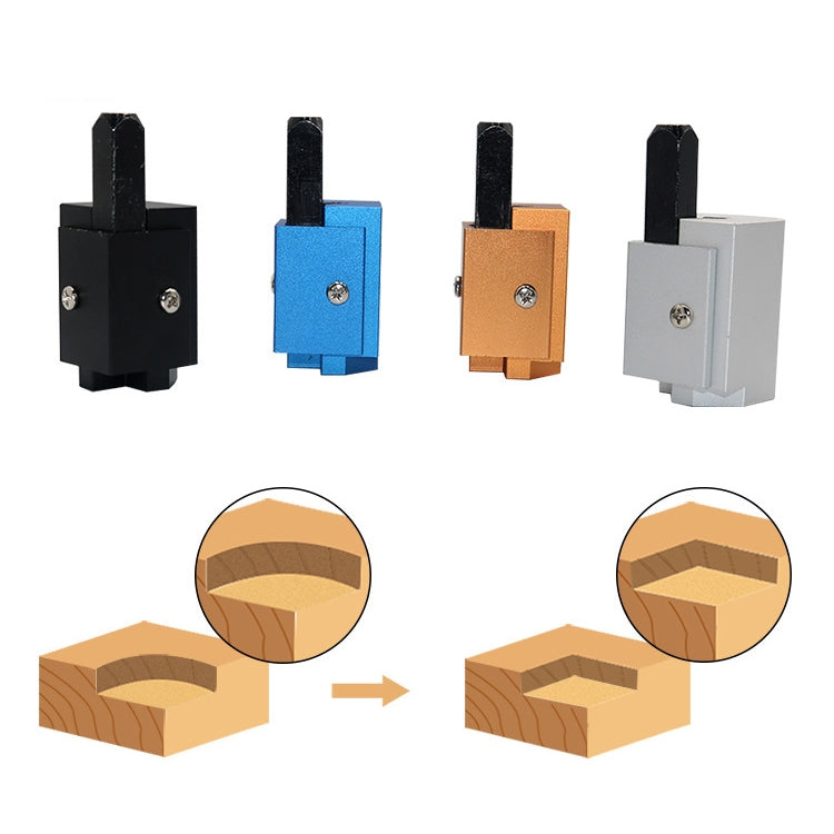 WF6774 Right-Angle Punch Chisel Embedded Hinge Door Lock Groove Woodworking Tool