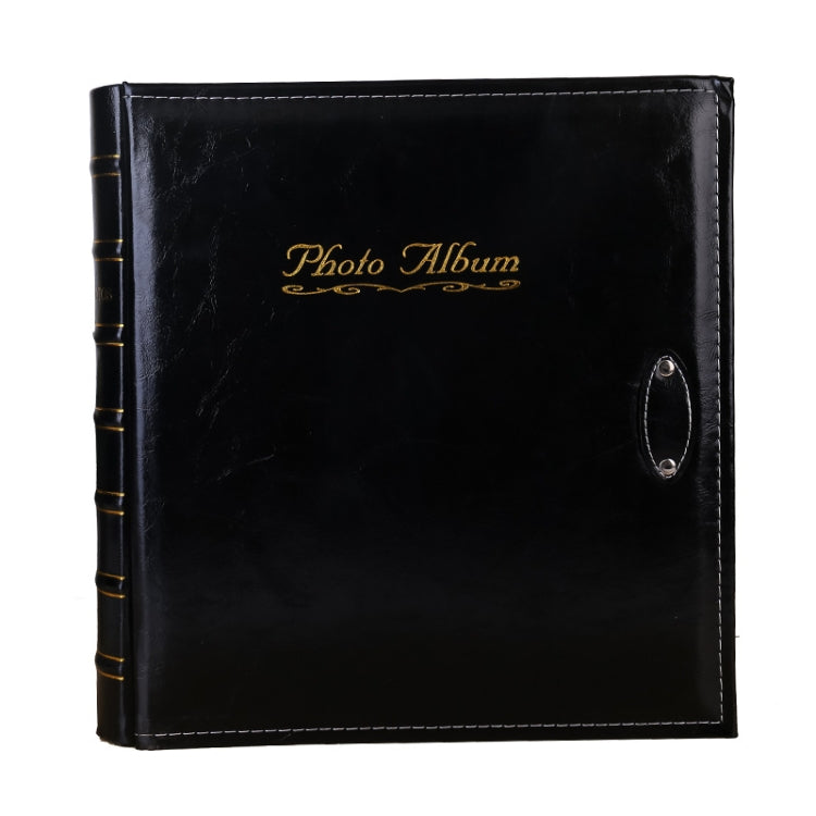 6 inch 500 Sheets Interstitial PP Album PU Leather Retro Bronzing Cover Photo Album