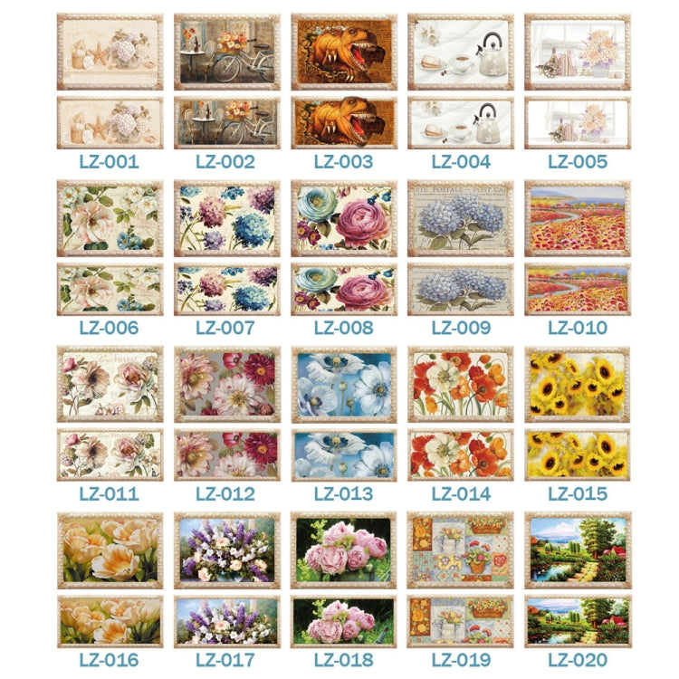 Self-Adhesive Heat-Resistant Oil-Proof Stickers Household Kitchen Stove Tile Wall Stickers