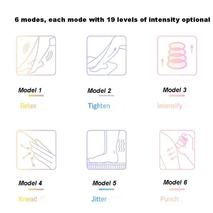 EMS Colorful Foot Massage Foot Pad Pulse Foot Massage Machine Smart Acupuncture Foot Massage Pad With Remote Control