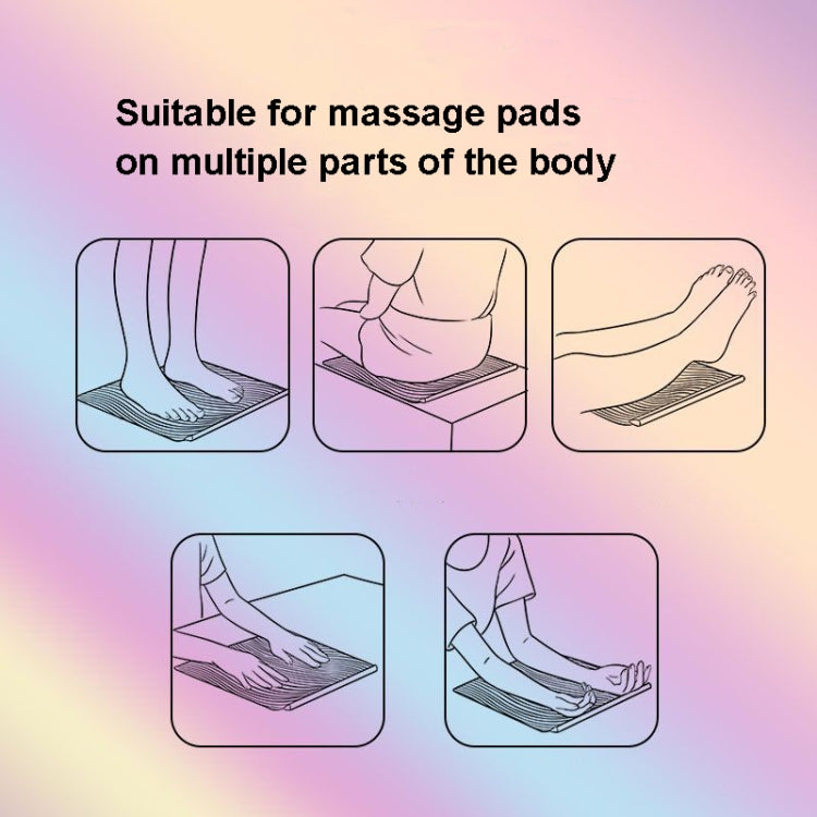 EMS Colorful Foot Massage Foot Pad Pulse Foot Massage Machine Smart Acupuncture Foot Massage Pad With Remote Control