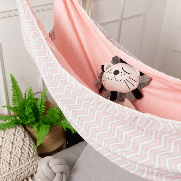 Children Swing Indoor Outdoor Hanging Basket  Household Cartoon Hammock